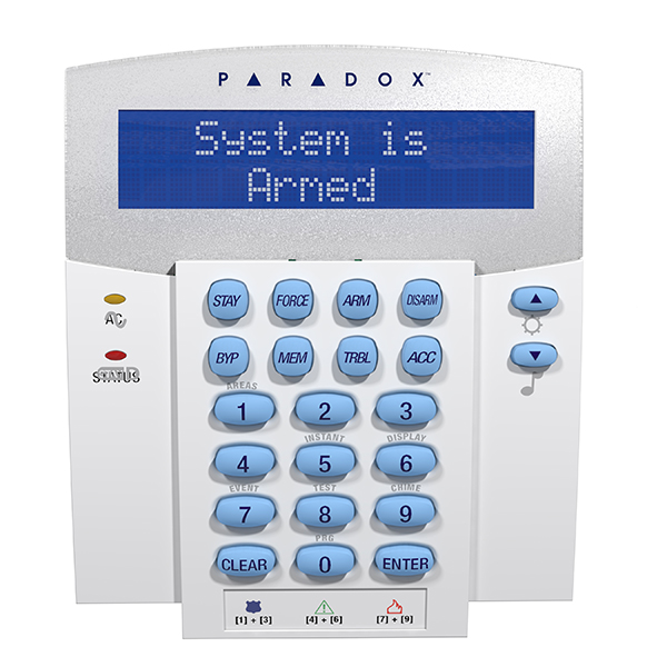 Paradox K32LX LCD tastatura sa RTX3