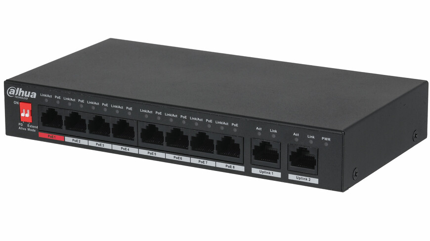 Dahua PFS3010-8ET-96-V2 10  portni switch sa 8POE