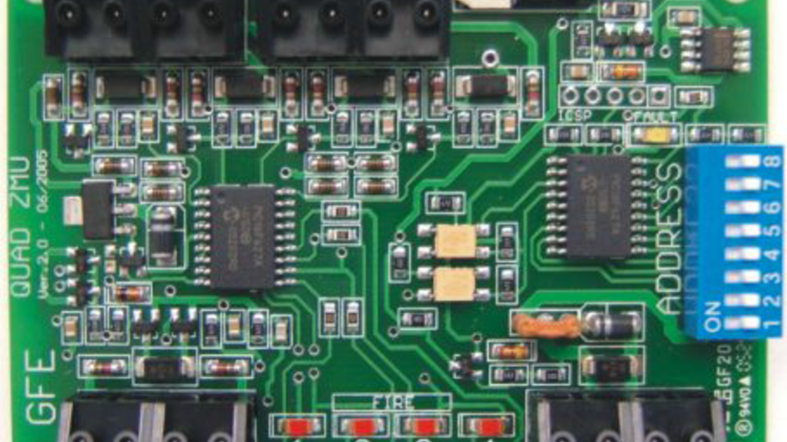 GlobalFire QUAD ZMU 4-zone monit.modul