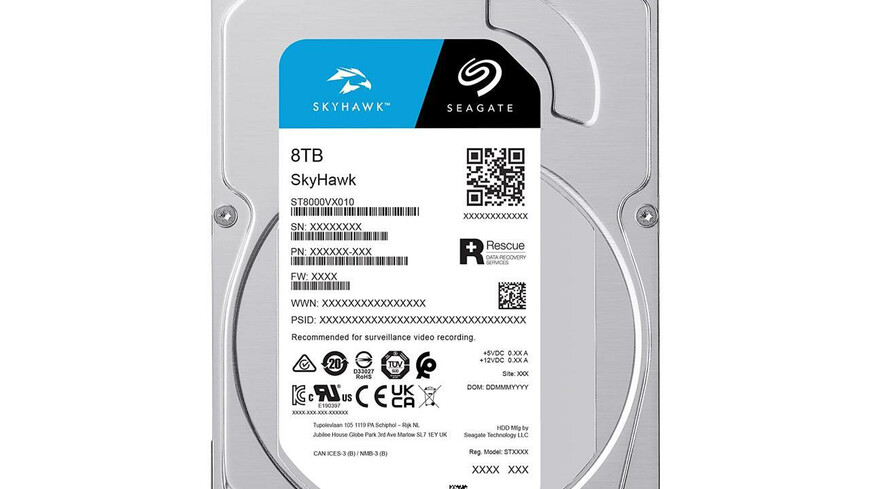 Seagate ST8000VX010 HDD 8TB